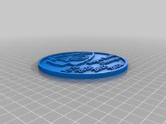 Kansas City Chiefs Super Bowl Coaster 3D Printer Model