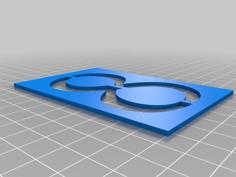 Number Stencil 3D Printer Model