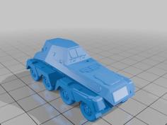 SdKfz 263  (1/100 Or 15mm) 3D Printer Model