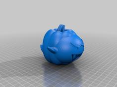 Boo Pumpkin 3D Printer Model