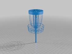 Disc Golf Basket Model 3D Printer Model