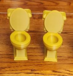 Toilet 3D Printer Model