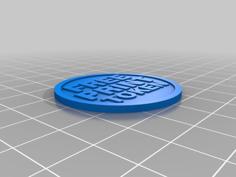 Free Print Token 3D Printer Model