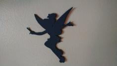 Tinker Bell Silhouette #1 – Wand 3D Printer Model