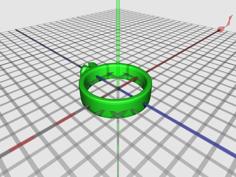 Delicate Stubby Ring-A-Thing Sized 3D Printer Model