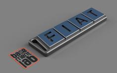 Fiat Classic – Keychain – Portachiavi – Porte Clès – 钥匙链 3D Printer Model