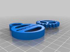 MERCEDES-BENZ AMG GEAR KEY CHAIN 3D Printer Model