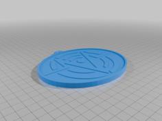 Vox Logo Tag 3D Printer Model