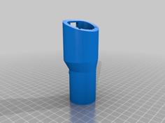 Shark To Dyson Adapter 3D Printer Model