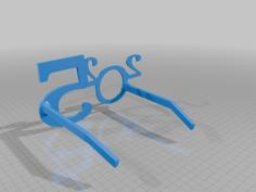 New Years Glasses 2025 3D Printer Model