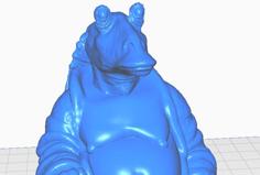 Jar Jar Binks Buddha (Star Wars Collection) 3D Printer Model