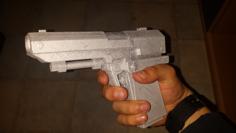 Rust Semi Automatic Pistol (game) 3D Printer Model