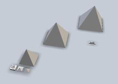 Pyramids Of Giza 3D Printer Model