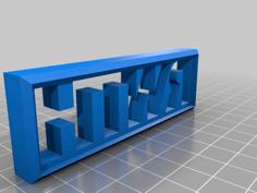 RWTH Cookie Cutter 3D Printer Model