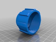 Paddle Nut 3D Printer Model