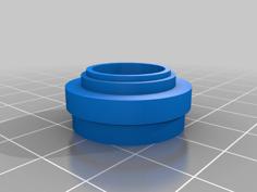 Santa Mini Camera Lens 3D Printer Model