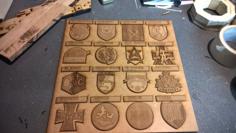 Girl Und Panzer – Lasercut/CNC Schools Logos