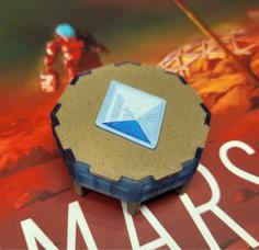 On Mars: Crystal Tray 3D Printer Model