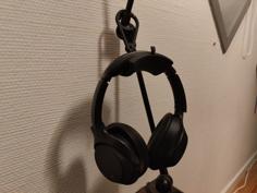 Headphone Armhanger 3D Printer Model