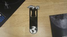 ISS Orbiting Earth Bookmark 3D Printer Model