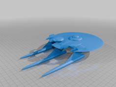 Armstrong Class-Star Trek 3D Printer Model