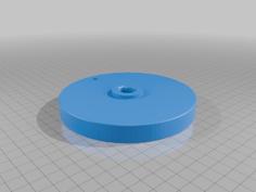 Handrand Für Maho Fräsmaschine Ø14mm +++ Handwheel For Maho Milling Machine Ø14mm 3D Printer Model