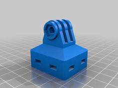 GoPro Zip Tie Mount 3D Printer Model