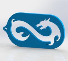 Eternal Fire Keychain – Counter Strike Team Keychain 3D Printer Model