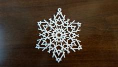 Snowflake 4 3D Printer Model