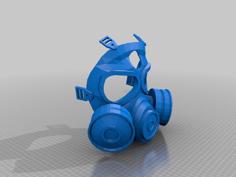 Gas Mask 3D Printer Model