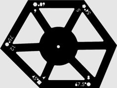 PolyGauge / Multiwinkel Lasercut