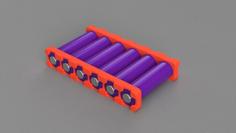 21700 Battery Holders Various Sizes 3D Printer Model