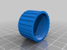 EDC Container Capsule (Tube & Cap) 3D Printer Model