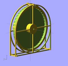 Spiral Motor : Quest For Perpetual Motion Or Free Energy 3D Printer Model