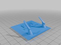 Freewing F9F Panther Hanger 3D Printer Model