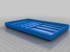 Pandemic Pieces Tray With Lid 3D Printer Model