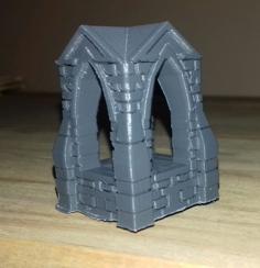 28mm Shrine 3D Printer Model