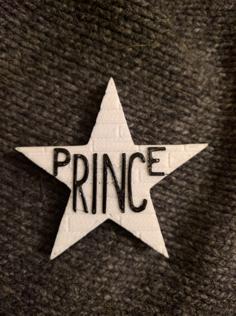 Prince First Ave Star Magnet 3D Printer Model