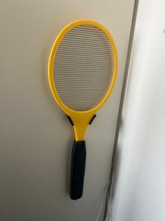 Electric Fly Swatter Holder 3D Printer Model