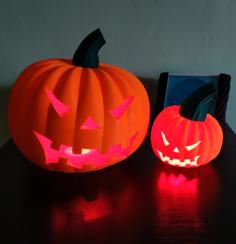 Halloween Pumpkin With Light 3D Printer Model