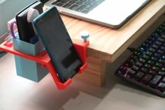 Desk Organizer [Side Mount] 3D Printer Model