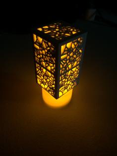 Voronoi Night Light 3D Printer Model