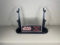 Display Stand For Dark Rey Lightsaber 3D Printer Model