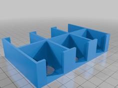 Customizable Token Tray 3D Printer Model