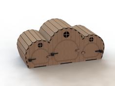 Laser Cut HAMSTER HOUSE