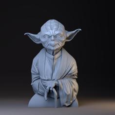 Yoda Bust 3D Printer Model