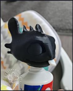 Toothless Toothpaste Vomit 3D Printer Model