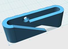 Cable Management Bracket 3D Printer Model