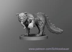 Innsmouth Cat 3D Printer Model