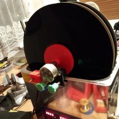 Vinyl Record Cleaner / Schallplatten Waschmaschine 3D Printer Model